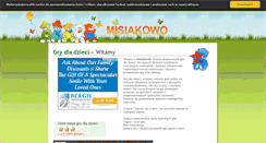 Desktop Screenshot of gry.misiakowo.pl